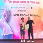 Nguyễn Trọng Hoàng vô địch Chặng 7 SJG Tour 2024