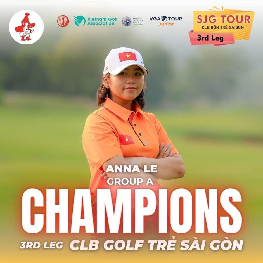 Anna Lê vô địch Chặng 3 SJG Tour 2024