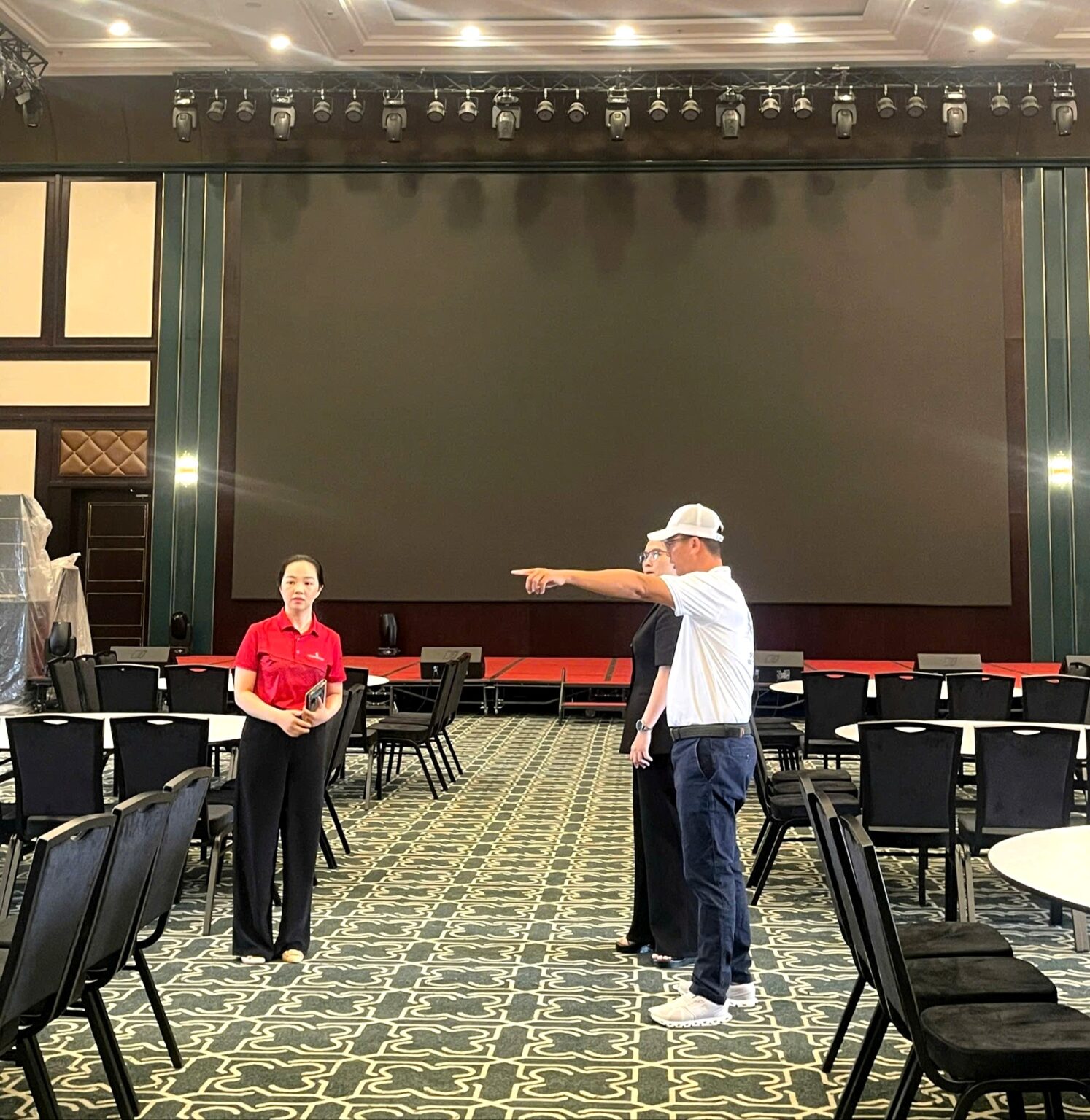 Ban Tổ Chức First Shots khảo sát công tác tổ chức tại Vinpearl Golf Léman