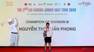 Nguyễn Thế Tuấn Phong vô địch bảng B.