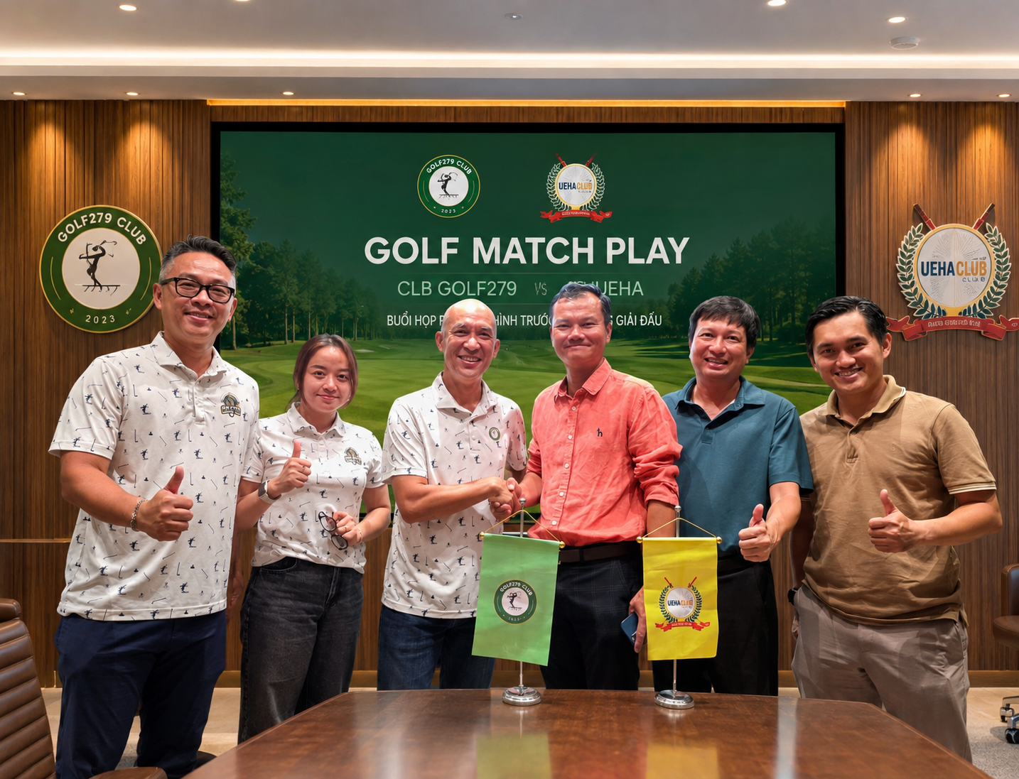 Golf279 và UEHA chốt đội hình, sẵn sàng cho trận đối đầu Cúp đồng đội