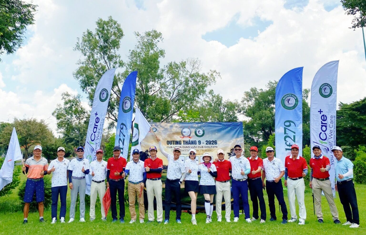 Golf279 lên ngôi Cúp Đồng đội, UEHA mở ra format Outing giao lưu mới