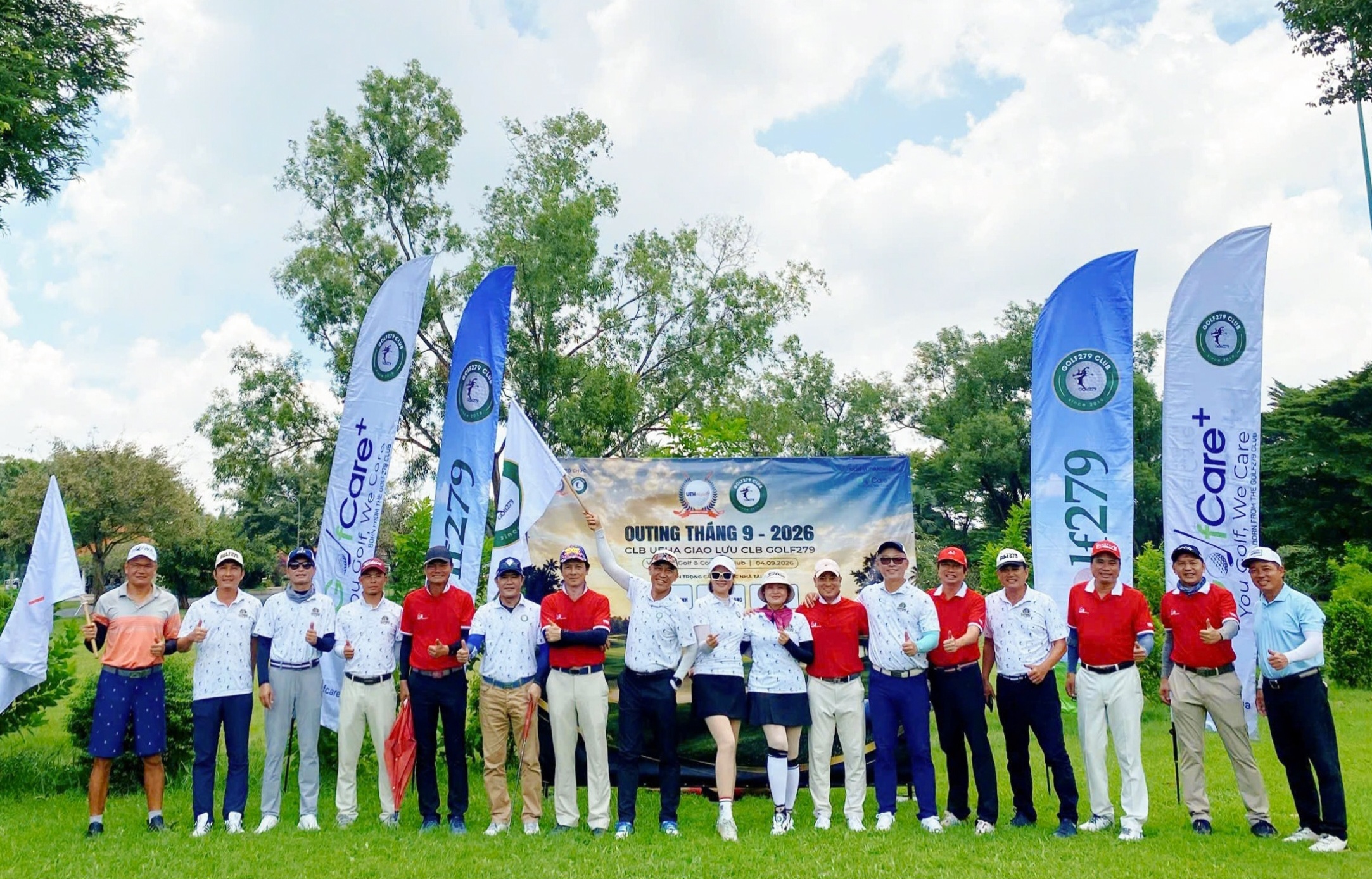 Golf279 lên ngôi Cúp Đồng đội, UEHA mở ra format Outing giao lưu mới