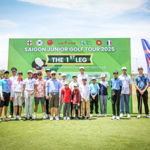 Nguyễn Nam Thắng và Ngô Thịnh Chấn Thiêm vô địch chặng 1 Saigon Junior Golf Tour 2025