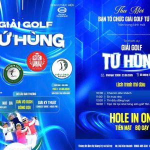Giải golf Tứ Hùng lần 7 – Trà Xanh Championship 2026 chính thức khởi tranh