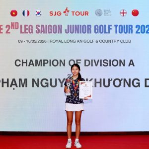 Phạm Nguyễn Khương Di đăng quang chặng 2 SJG Tour 2026.