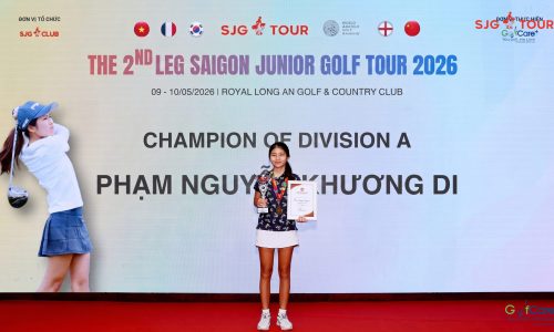 Phạm Nguyễn Khương Di đăng quang chặng 2 SJG Tour 2026.