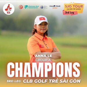 Anna Lê vô địch Chặng 3 SJG Tour 2024